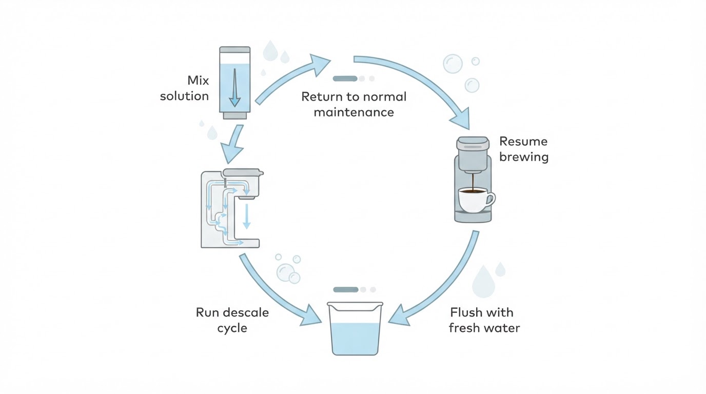 Keurig Descaling Solution: How to Descale Your Brewer Safely